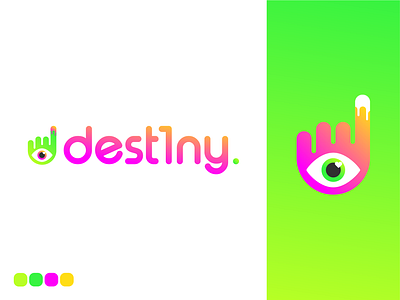 Destiny Logo V5 branding clean design digital logo vector