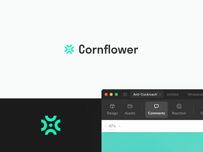 Cornflower Branding brand branding branding agency branding and identity branding concept branding design cornflower logo logomark logomarks product product concept ui web app