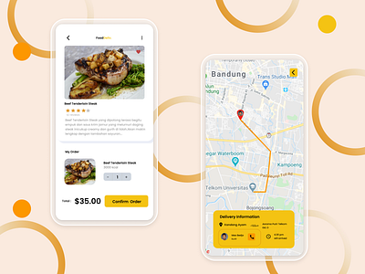 Food Order App food ordering app mobile app design uidesign uiux