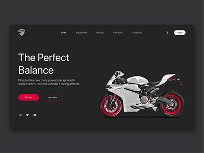 ducati panigale app bike bikers brand design brand identity design ducati icon illustration panigale ui ui ux ui design uidesign uiux ux web design webdesign website