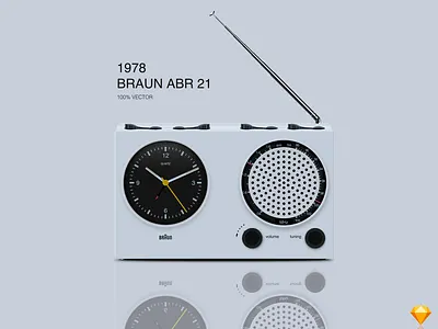 Braun ABR 21 Vector Illustration braun illustration sketch sketchapp vector