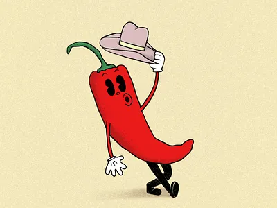 Howdy partner! illustration