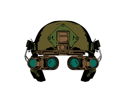 Operator Helmet illustration