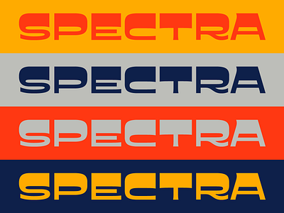 Spectra 2020 display font groovy psychedelic reverse contrast type type design typeface typography