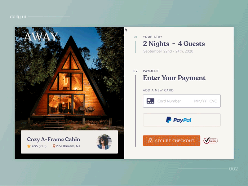 Daily UI / 002 - Animated checkout process daily ui 002 daily ui challenge dailyui 002 dailyuichallenge interaction design ui ui design uidesign ux ux design ux ui uxdesign uxui