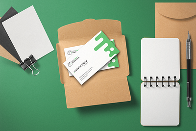Business card design for Happy Hippo Marketing business card business card design