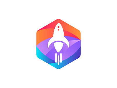 Rocket logo design astronaut astronomy company cosmos discovery emblem exploration flight fly future futuristic galaxy isolated launch logo orbit planet rocket satellite science