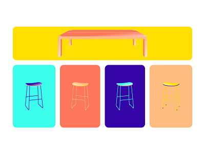 Apple Genius Support apple apple store genius bar genius support illustration jasper morrison retail stool support table