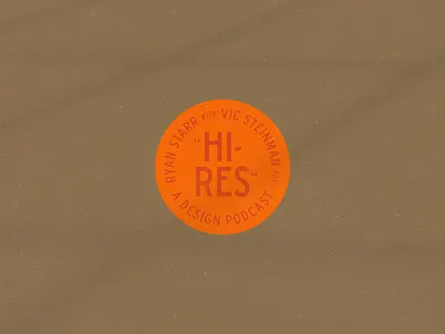 Hi-Res Podcast branding design graphicdesign interview philadelphia philly podcast truehanddesign