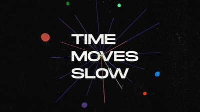 Time moves slow 2d animation art direction colors debut draw illustration ilustracion loop motion texture