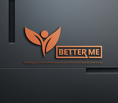Better Me logo creative logo design logo logo design minimalist logo unique logo design