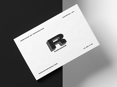 Business Card for Radharani businesscard jalisco logotipo logotipos logotipos mexico logotype r radharani stationery zapopan