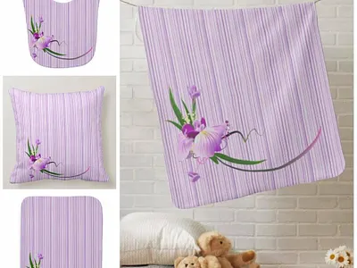 Corey Anne's Custom Creations babies baby baby shower bib blanket burp cloth design illustration products zazzle