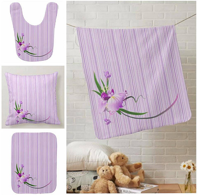 Corey Anne's Custom Creations babies baby baby shower bib blanket burp cloth design illustration products zazzle