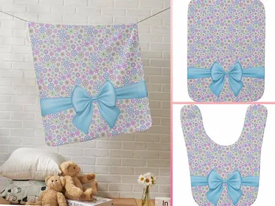 Corey Anne's Custom Creations babies baby babyshower bib blanket burp cloth design illustration nursery