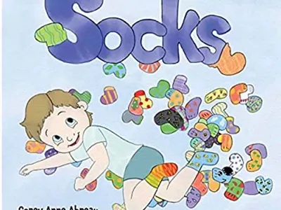 Socks By Corey Anne Abreau books children childrens books childrens illustration cute fun kids silly socks
