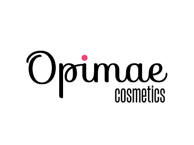 opimae branding cosmetics creative design feminine illustrator logo logo design vector