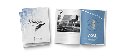 Mosaique Book adobe illustrator adobe photoshop adobe premiere book brand design branding design branding identity design designer designers logo logo design logodesign logodesigns logos mock up mockup mockups uoft utsc