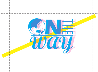 OnTheway_AE design logo typography