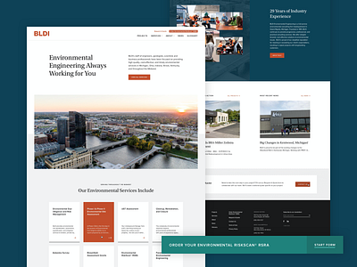 BLDI Home accessibility design city design engineering environmental grand rapids home homepage layout michigan mighty services ui web web design