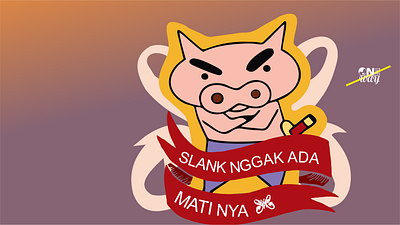 shinchan friends slank animation design illustration vector