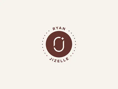 Ryan & Jizelle - Badge badge brand circle emblem identity invitation j jizelle logo love mark marriage o r ryan star wedding