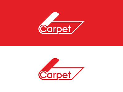 Carpet Logo advertising branding carpet concept creative design identity logo minimal symbol