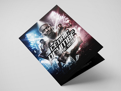 Cedric Doumbe — Print Design art direction athlete boxing brand design branding brochure fight fighter fighting graphic design kickboxing leaflet mma poster print design sport