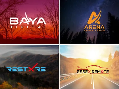 4 Brands brand branddesign branddesigner businesslogo graphicdesigner logo logodesign logodesigner minimalistlogo minimallogo