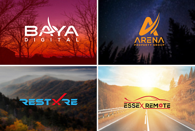 4 Brands brand branddesign branddesigner businesslogo graphicdesigner logo logodesign logodesigner minimalistlogo minimallogo