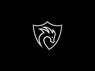 Dragon shield computer dragon dragon logo dragon shield dragons illustration internet logo logo designs security shield shield logo vector