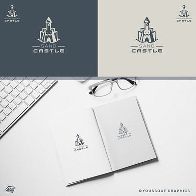 Logo SandCastle algeria algérie brand branding graphicdesign logo logo concept logo conception logo folio logo inspiration logodesign logos