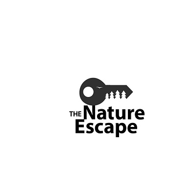 nature escape logo designs branding cartoon illustration design icon illustration illustrator logo mascot character minimal vector