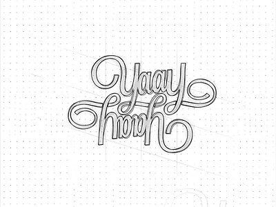Sketch - YaaY Logo brand identity branding ideation identity logo design logodesign logotype sketchbook sketching