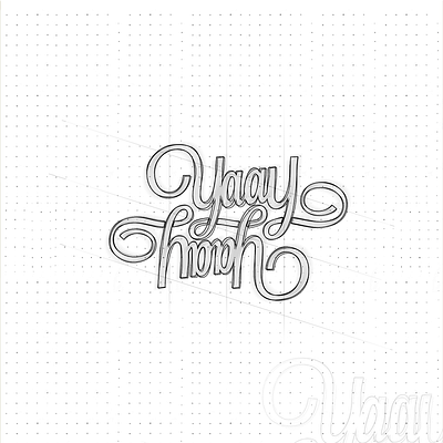 Sketch - YaaY Logo brand identity branding ideation identity logo design logodesign logotype sketchbook sketching