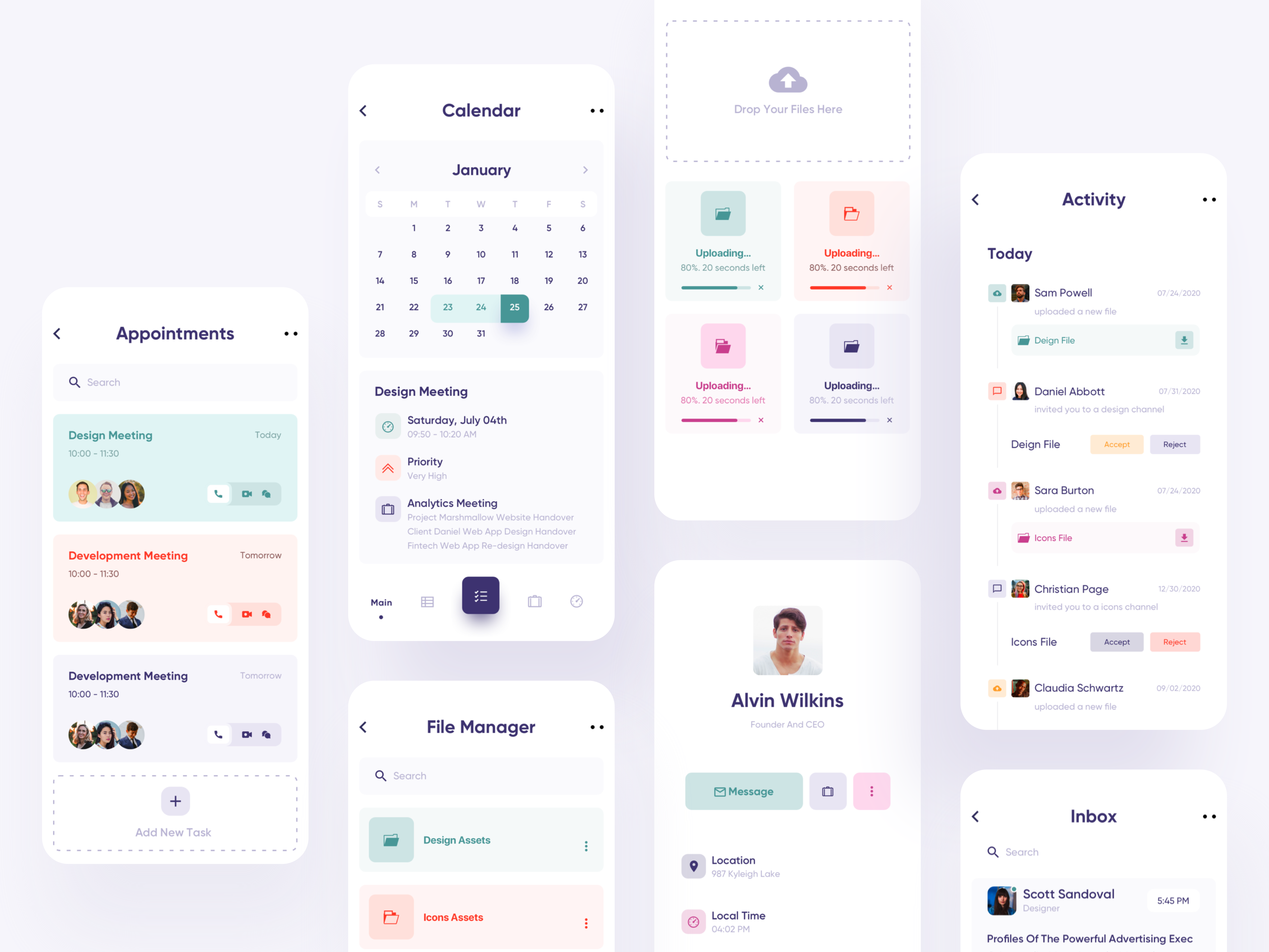 Example of Task Planner App