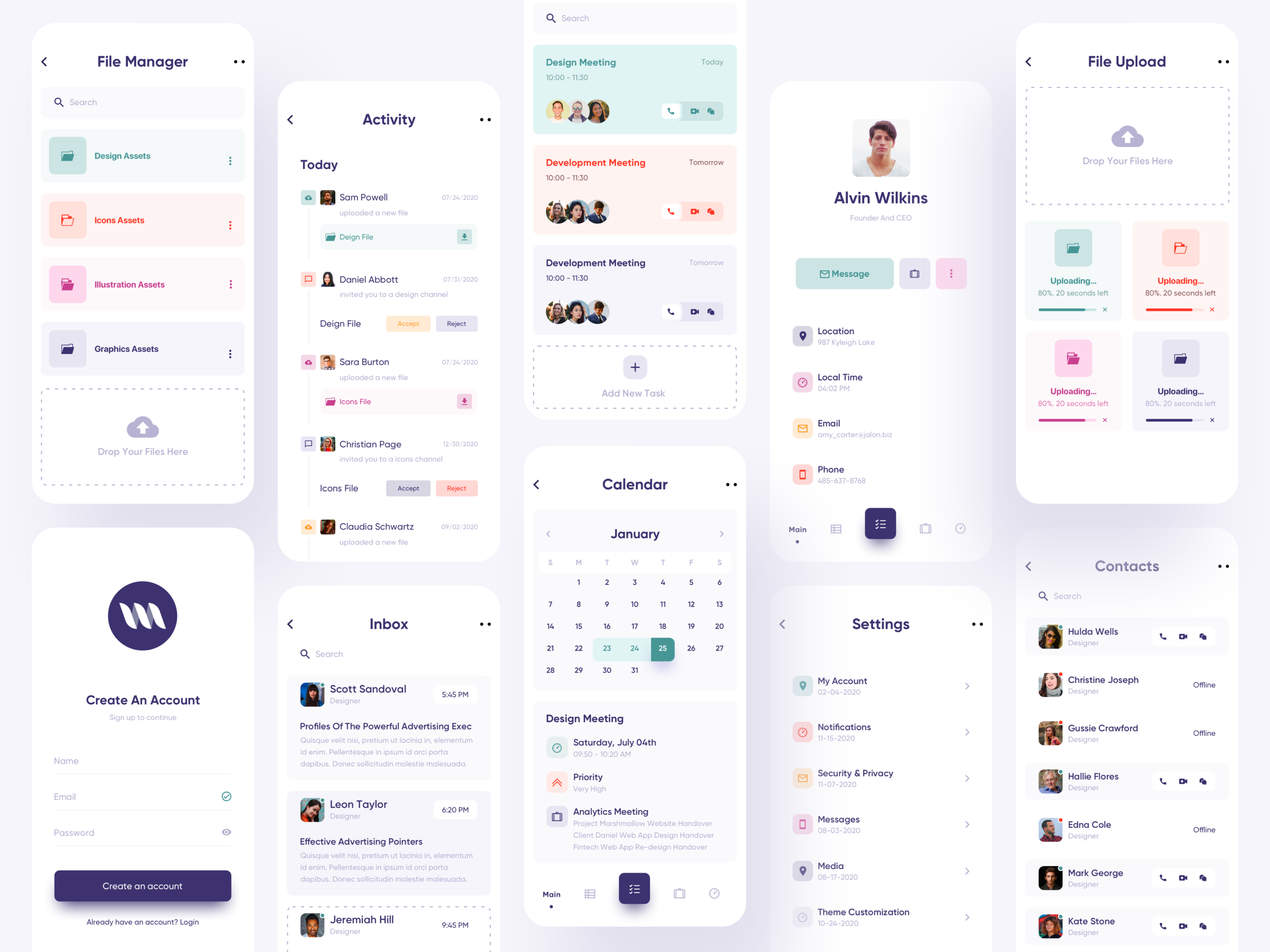 Example of Task Planner App