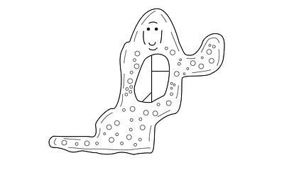 ghost aliens art design ghost illustration illustrator minimal vector vector illustration vectorart