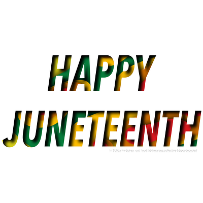 Juneteenth blacklivesmatter blm design digital art graphic illustration juneteenth typography