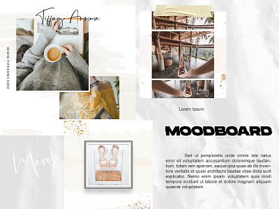 MOODBOARD | Aesthetic & Creativity Instagram banner ad branding catalogue design dribbble illustration layout lookbook minimalist mood board moodboard presentation