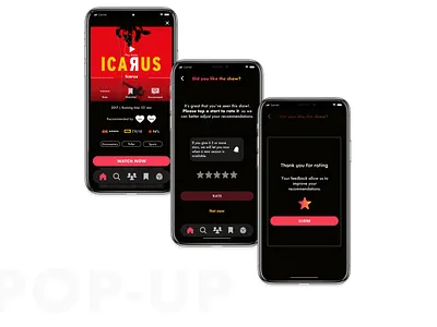 Daily UI | Pop-Up daily 100 challenge dailyui design overlay popup popup design popups streaming ui uichallenge
