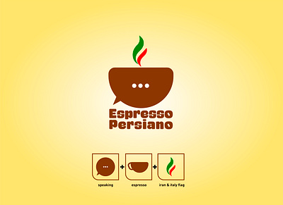 Espresso Persiano iran italy logo