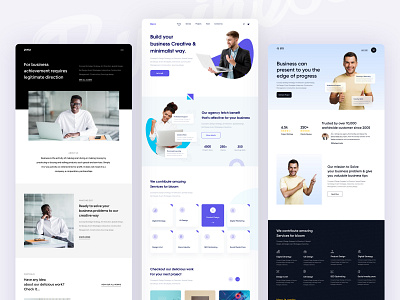 Business website templates 2020 2020 trend agency agency branding business agency business agency website color development digital agency interface landing page design minimal typogaphy ui user experience user interface design uxdesign webdesign website webui