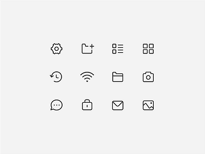 Line icons icon icon design icon set iconography illustration isons