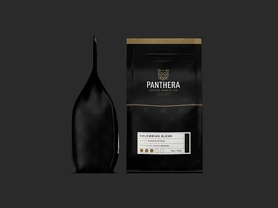 Panthera Coffee Supply Co. 2020 brand design brand identity branding coffee coffee brand design graphic design illustration packaging vector