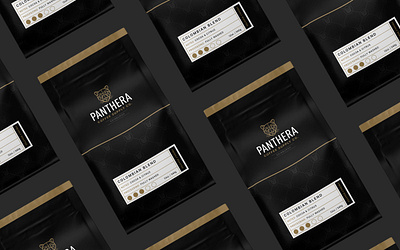 Panthera Coffee Supply Co. 2020 brand design brand identity branding coffee coffee brand coffee design design graphic design illustration packaging vector