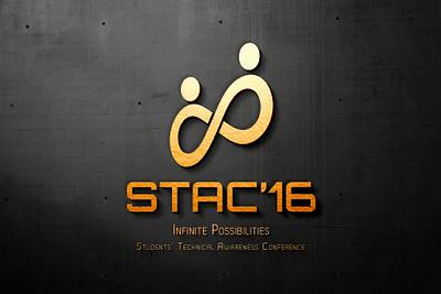 STAC'16 Logo Ed Effect 2016 3d 3d art conference effect infinite logo logo design mockup mockups possibilities realistic realistic 3d