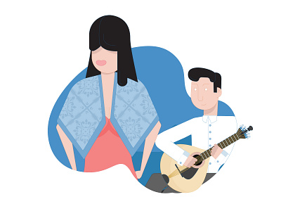 FADO art direction digital illustration fado illustration portugal vector