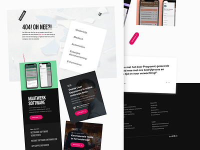 Programic website redesign - 404 page 404 404 page agency case study design development digital agency error experience interface portfolio redesign sketch ui user experience user interface ux web design webdesign website