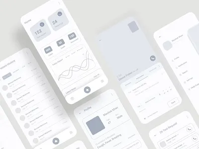 Covid 19 healthcare App animation app aninmation corona render coronavirus coronavirus update covid19 design system doctor doctor app fitness app health app healthcare app ios app medical app mobileapp motion design pixency prescription sick statistics